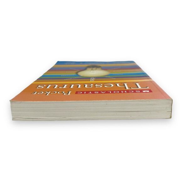 Scholastic Pocket Thesaurus (SCHOLASTIC REFERENCE) Paperback Book Student School - Picture 8 of 12